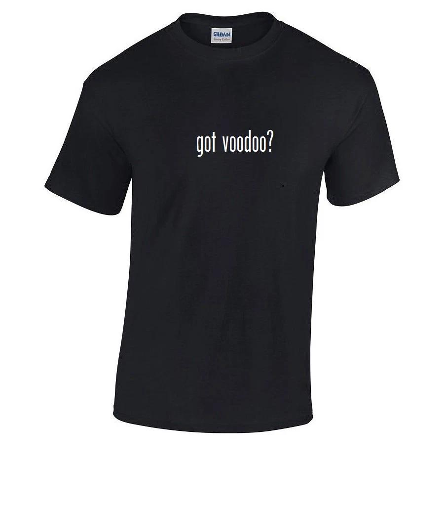 

Got Voodoo Cotton T-Shirt Shirt Black White Solid Funny Gift S - 5XL Magic 4XL
