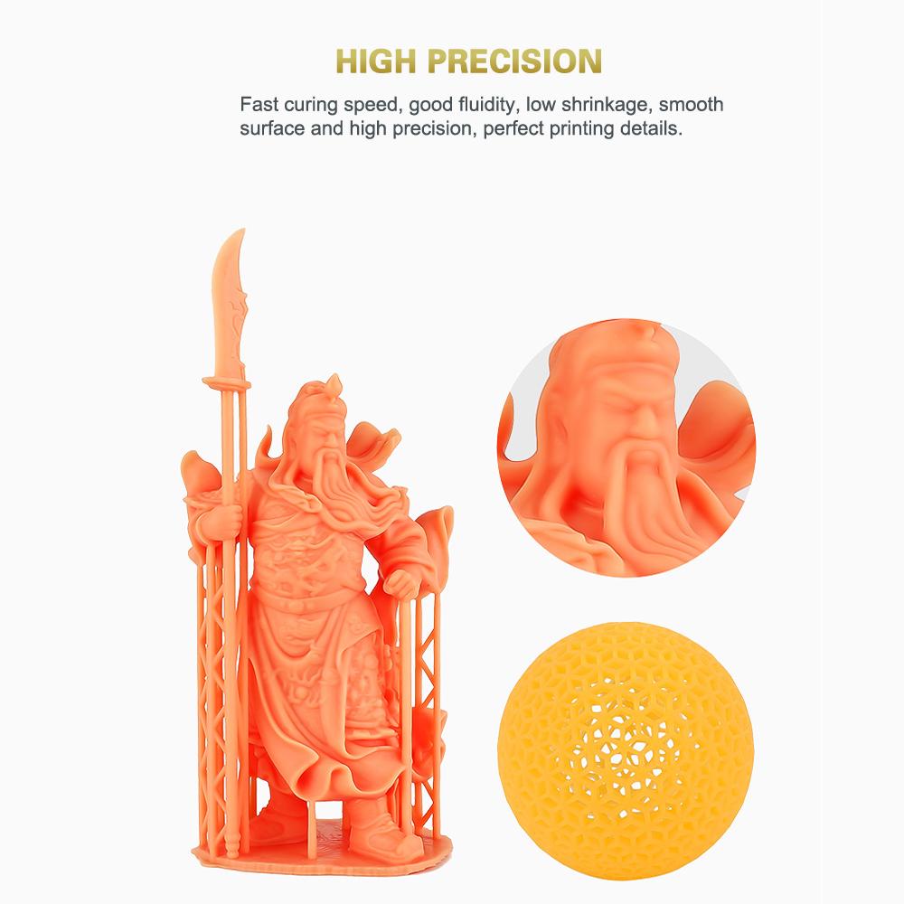 eSUN Plant_based Rapid Resin 405nm LCD UV_Curing Resin Material Low Odor High Toughness Quick