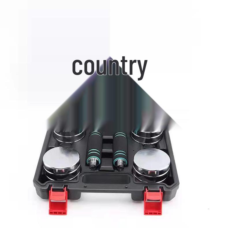 Electroplated Chrome Adjustable Dumbbells for Home Fitness - Multiple Styles Available