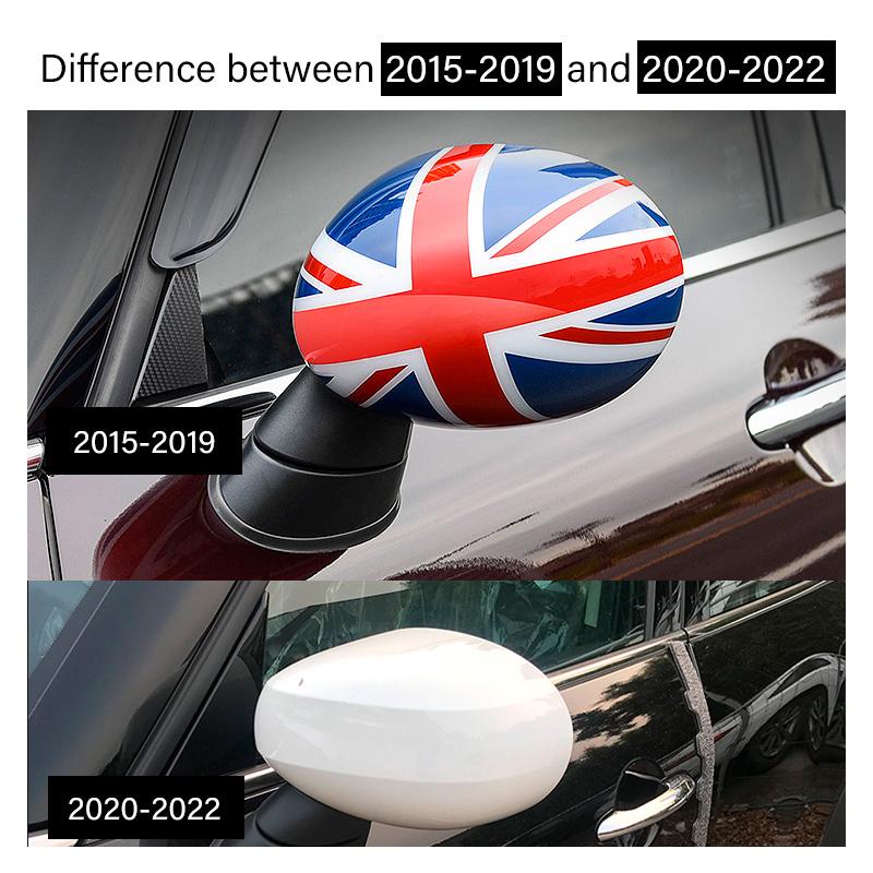 Rearview Wing Mirror Covers Side Wing Mirror Caps Accessories For Mini Cooper One JCW S Clubman Countryman F54 F55 F56 F57 F60 Gqtsu22