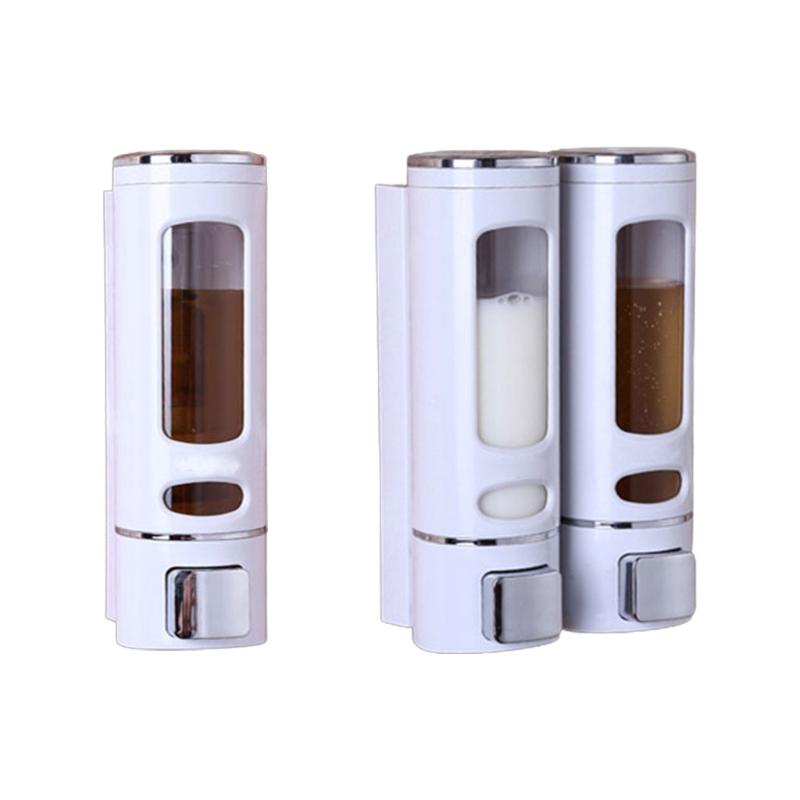 Hand Press Soap Dispenser for Dish Liquid Lotion Shower Gel Shampoo Chamber