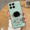 For Xiaomi 15T Pro Case Shining Astronaut Spaceman Bracket Holder Design soft plating For Xiaomi 15T Back cover