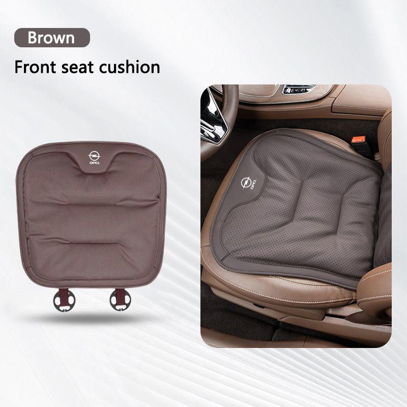 Pokrowce na fotel samochodowy Skórzane Pokrowce na poduszki lędźwiowe foteli samochodowych Pokrowce ochronne na siedzenia samochodowe na cztery pory roku dla Opel Astra Insoia OPC