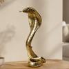 Harzstatue Goldfarben Reflektierend für Eingangsbereich, Büro