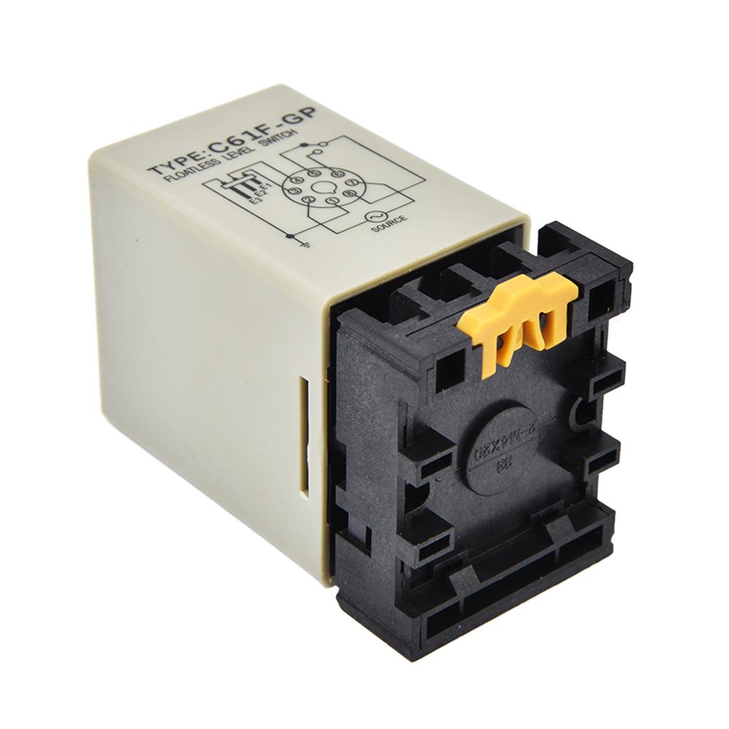 Floatless Level Relay Environmental Flame Retardant Shell High Accuracy C61FGP Water Level
