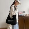 Neue lässige und modische Damen-Schultertasche, Studenten-Klassenshopping-Umhängetasche, einfache Umhängetasche mit Buchstaben