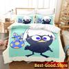 New Calimero Printed Bedding Set Single Twin Full Queen King Size Bed Set Aldult Kid Bedroom Duvetcover Sets 3d Anime Kawaii Bed