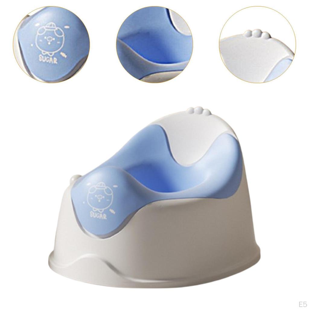 Kids Potty Toilet Portable Removable Pot Baby Seat with Backrest Green
