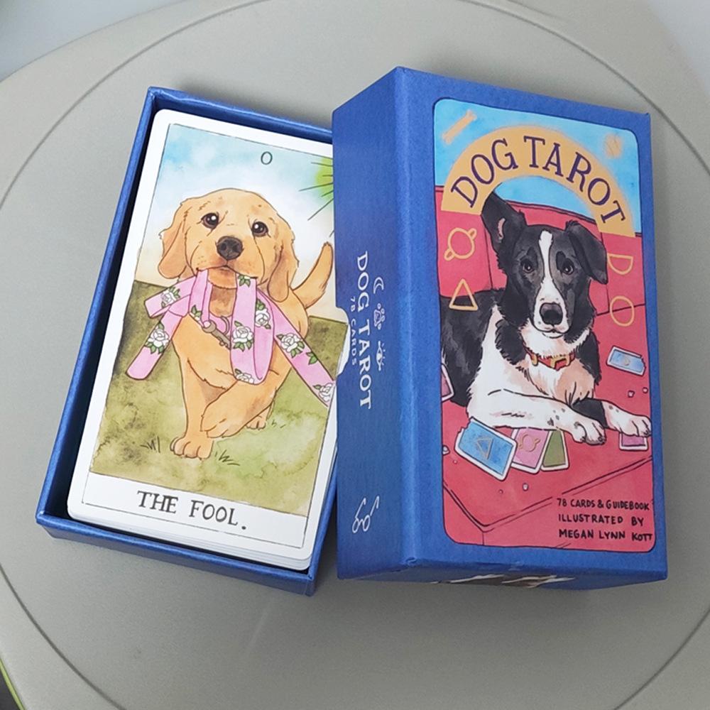 Dog Tarot Deck 78pcs Cards Board Game Party Family Playing Card