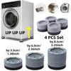 4Pcs Shock-absorbing Washing Machine Foot Pad Furniture Dampers Stand  Washing Machine Refrigerator