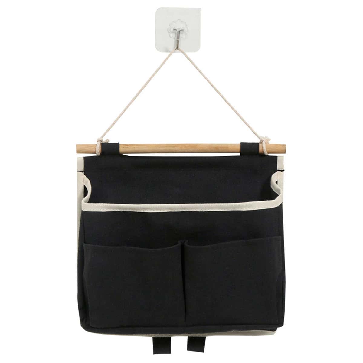 

Настенный мешок для хранения, Прикроватный подвесной мешок для хранения, Настенный мешок для хранения для студентов общежития чёрный