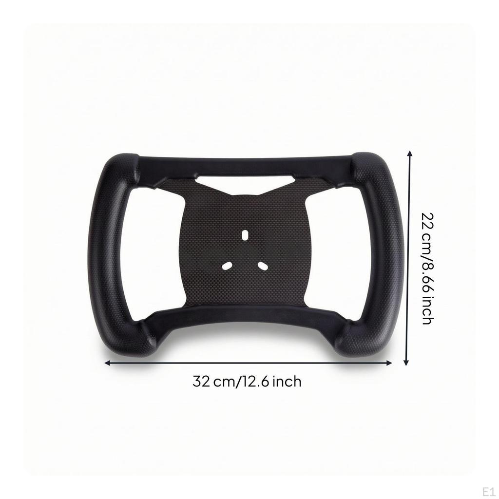 Kart Control Wheel Rectangular Hardware Replacement for Racers