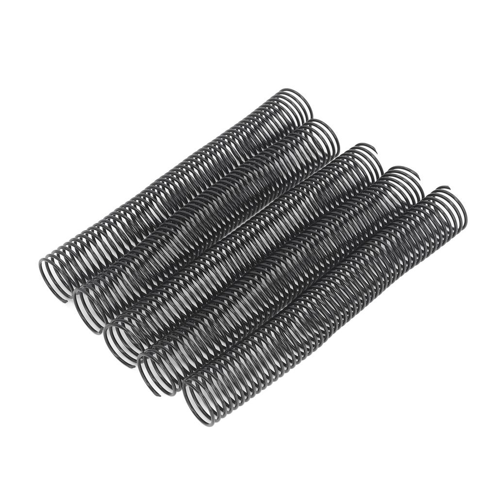 18 Pcs Spiral Binding Coil 38mm Diameter 48 Loop 4:1 Pitch 310 Sheet Capacity Spiral Binding Spine for A4 Paper