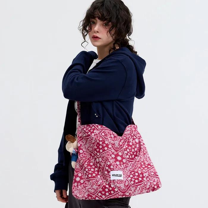 PAISLEY ECO CROSS BAG WINE