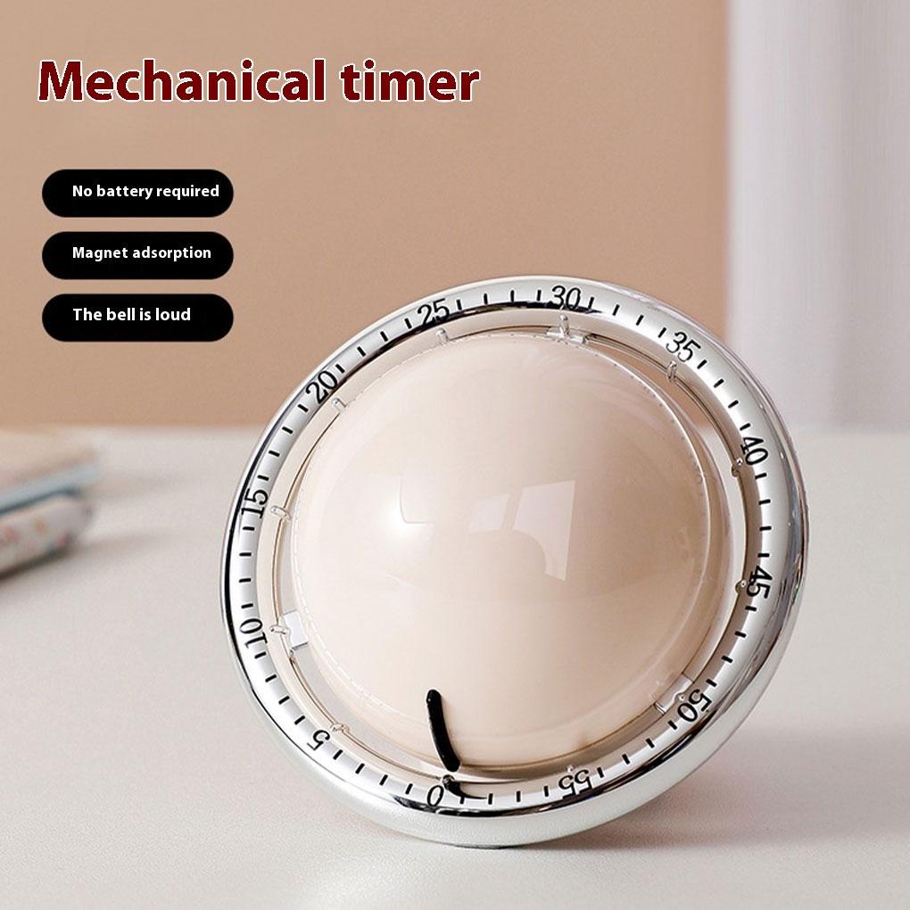ABS Magnetic Kitchen Timer Planet Shape Reminder For Cooking And Learning Visual Timer For Kids