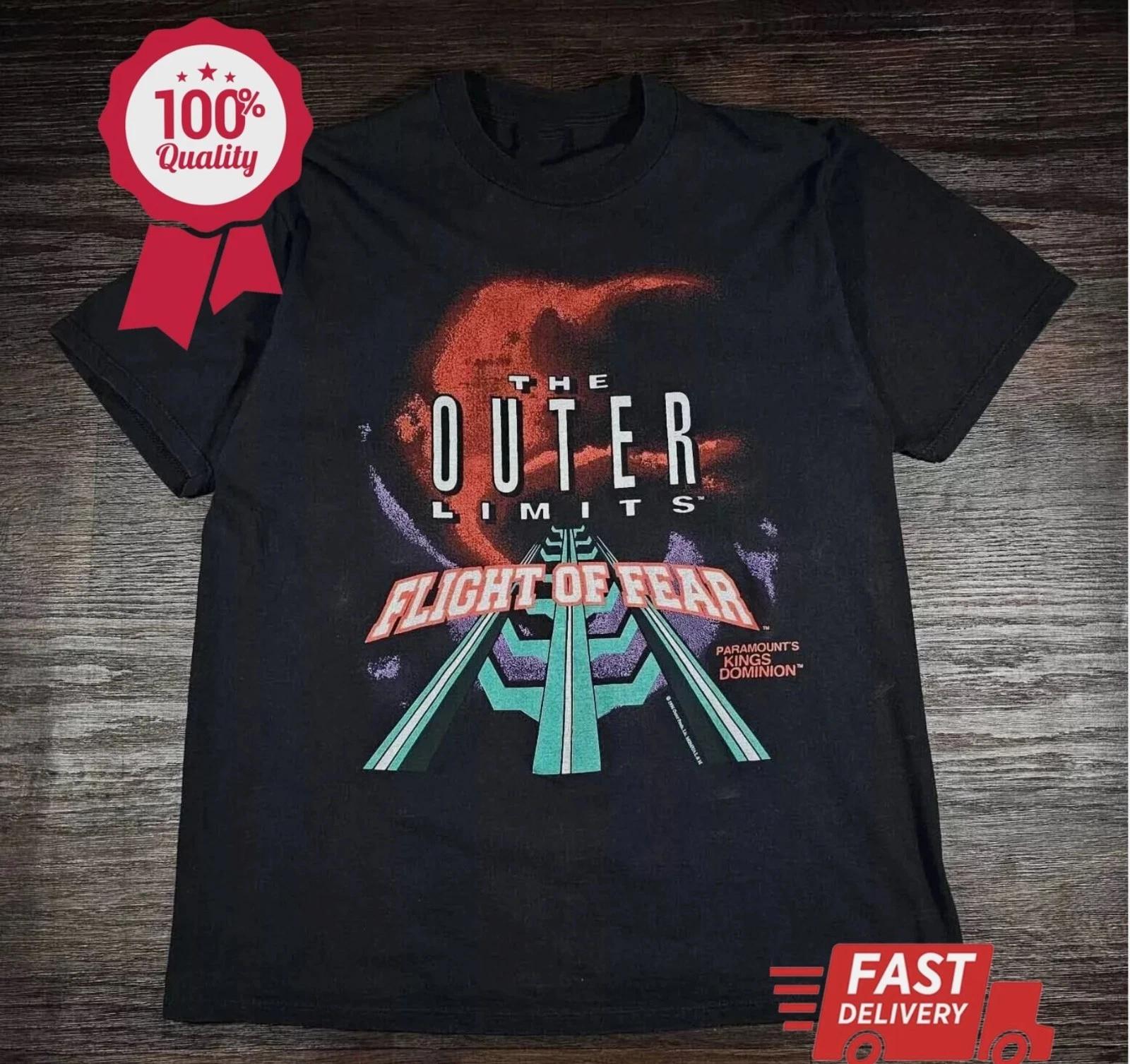 

The Outer Limits Flight Of Fear Shirt Black Unisex Size S-2345XL 4XL