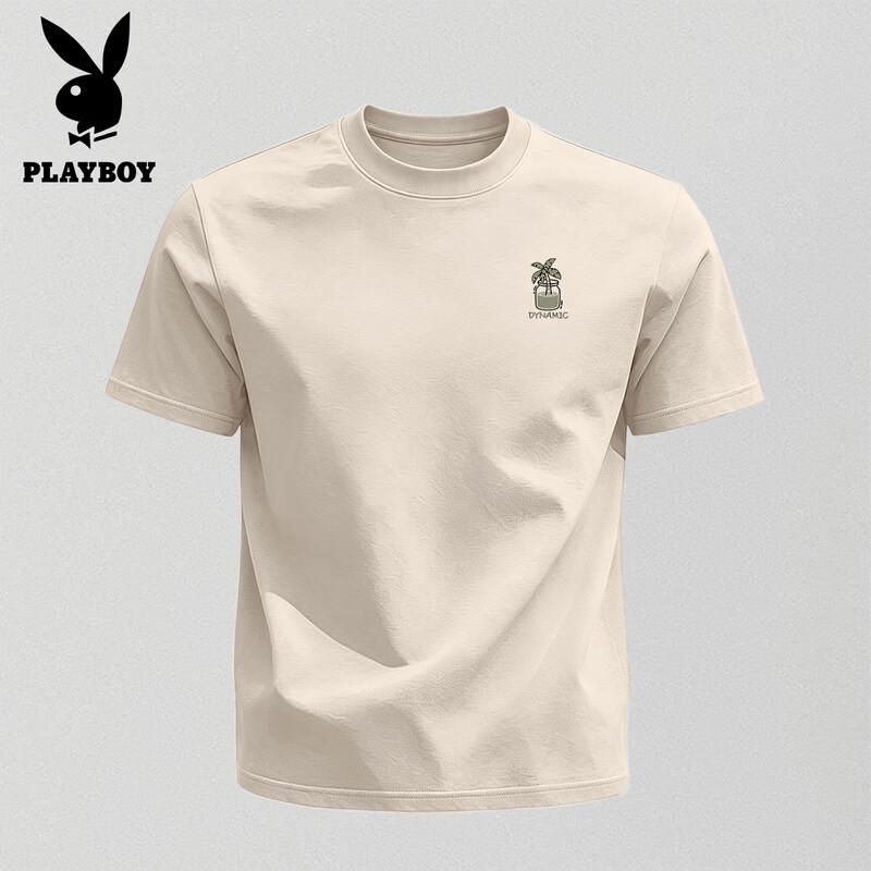 Playboy Men s Casual Graphic Print Short Sleeve T-Shirt XL