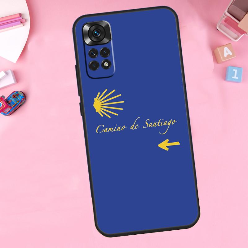 

Camino de Santiago Case For Xiaomi Redmi Note 11 8 9 10 Pro 12 Turbo 8T 9S 10S 11S 12S Redmi 12C 10C 9C Cover Redmi Note 10 Pro
