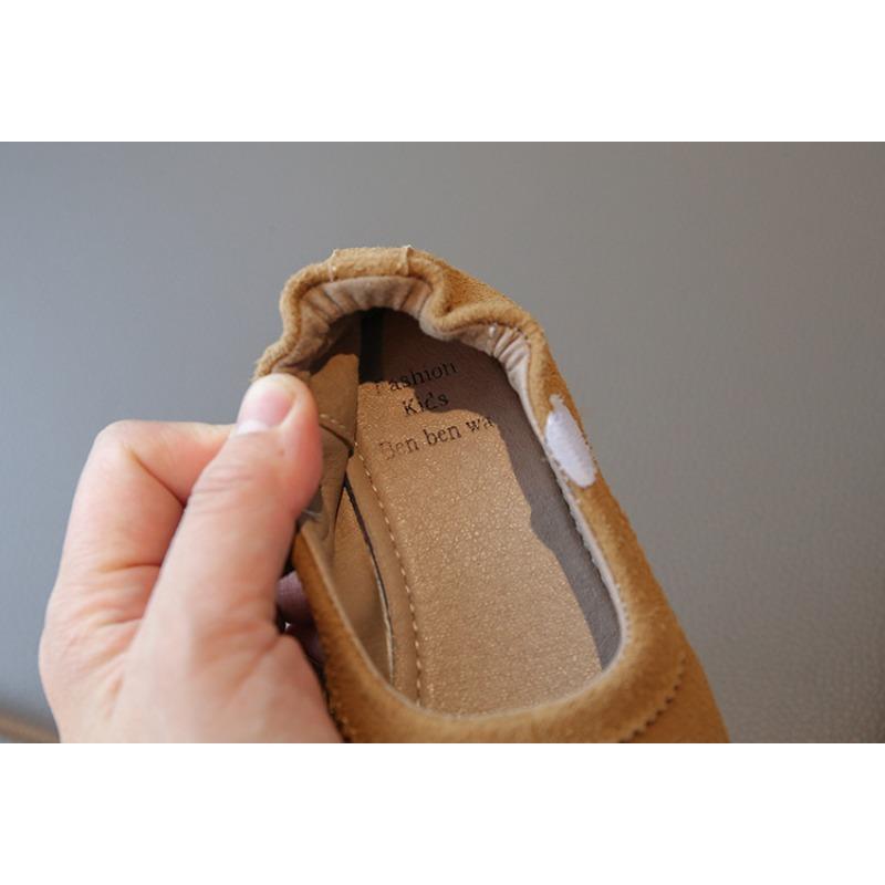 Girls' Mary Jane Sneakers New Arrival | Children's Soft-Sole Casual Shoes with Elastic Heel Strap Cute Girls Shoes