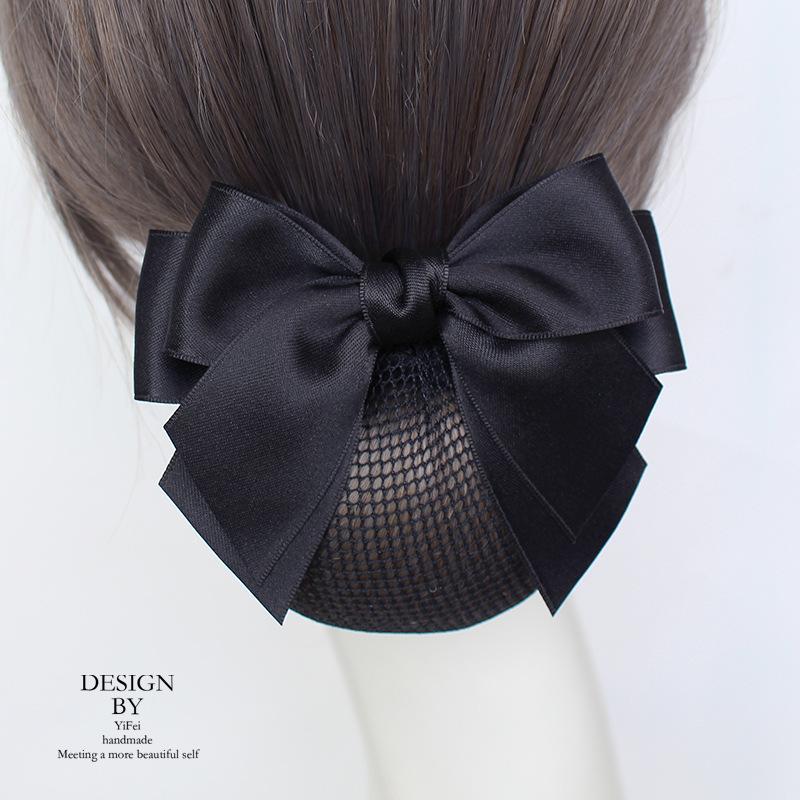 Nurse Head Flower Female Professional Hairnet Set Bank Hotel Restaurant Staff Go To Work Disc Hair Headgear Hair Accessories New Year