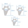 Stainless Steel 18 Piece Safety Lockwire Washer Set M6 M8 M10 for Motocross Motorbike