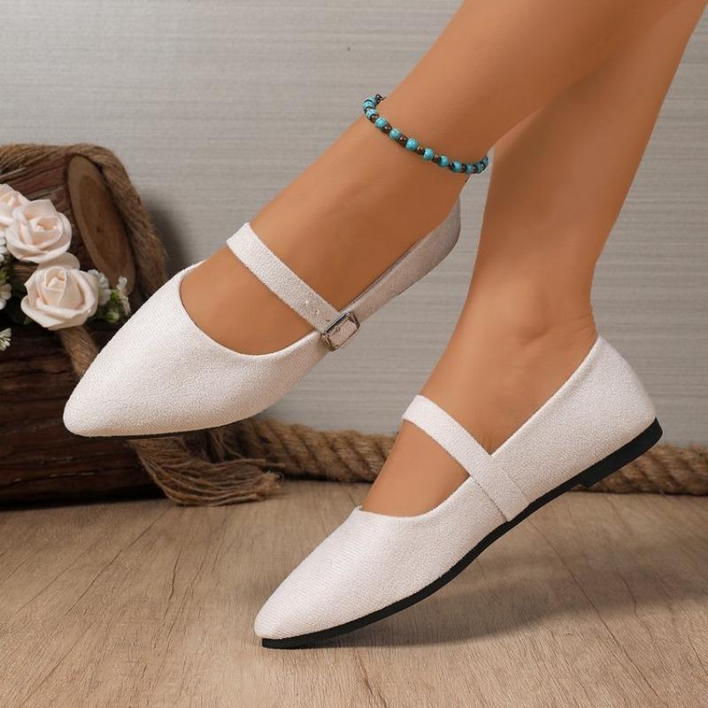 Fashion 2025 Spring Single Shoes Fashion Shallow Slip On Women Flat Shoes Ladies Casual Outdoor