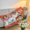Toriko Throw High-Density Short Plush Blanket Soft For Sofa Air-Con Room.