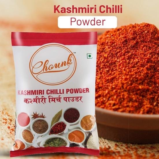 Chounk Kashmiri Lal mirch Powder 1Kg | Red Chilli/Chilly Powder | Lal Mirch Powder | Byadgi Mirch Powder | Vegan | No Artificial Colours