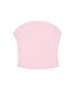 Kolallikeu Dot Cozy Tube Top Light Pink