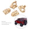 RC Steering Cup Providing Balanced Replaceable Golden Brass Steering Cup Gear Cover for FMS FCX24 1/24 Crawler