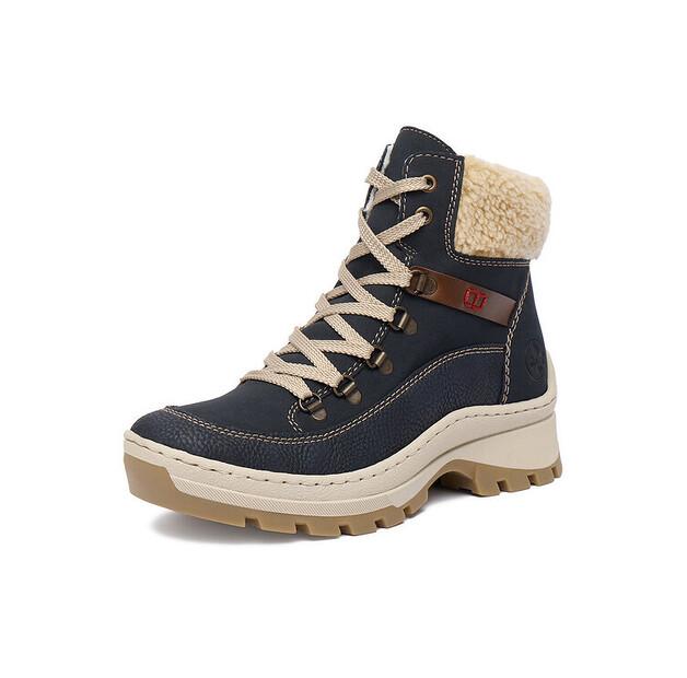 Ботильоны Rieker CEO-X9338-14 темно-синие