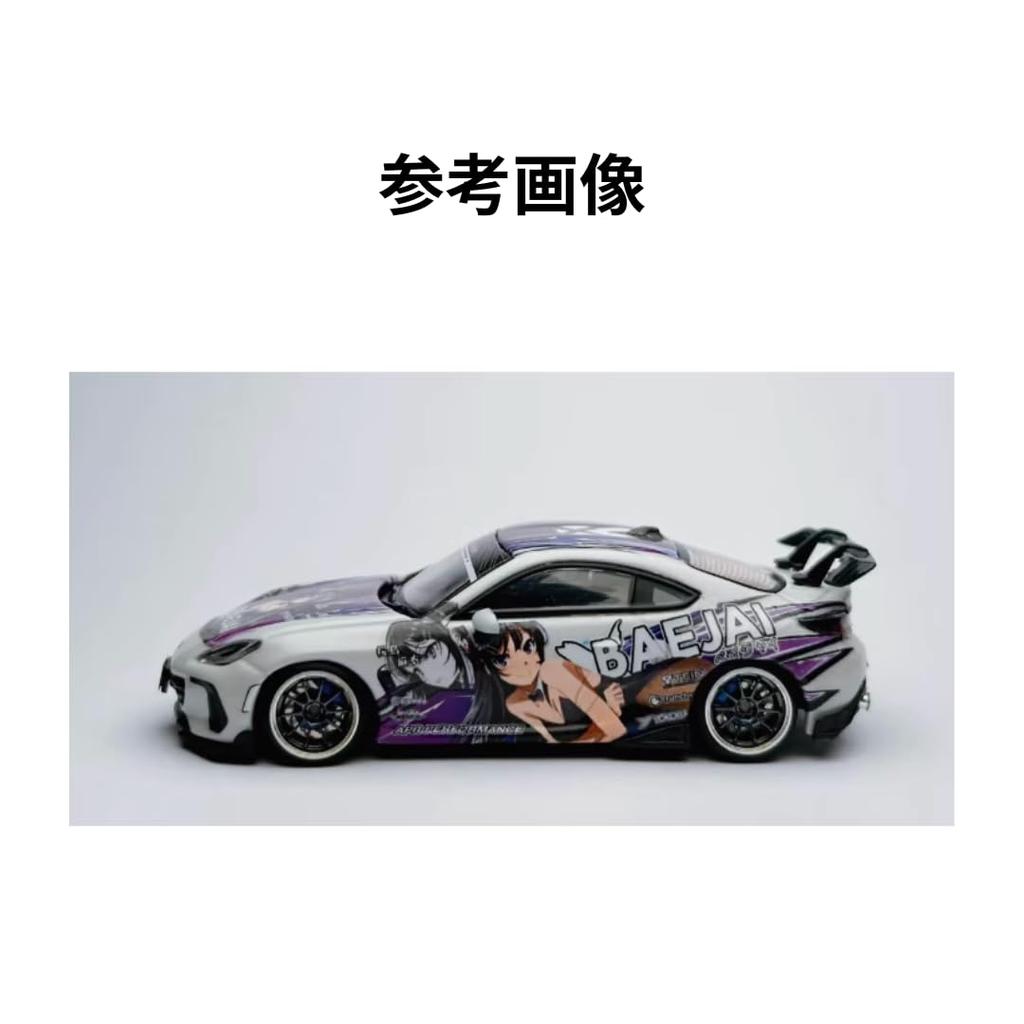 Scale Decal Itasha Sponsored Miniature Car Custom 1/64 D-300