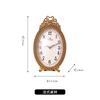 French Retro Table Clocks Light Luxury High-end Feel Table Clocks Exquisite Elegant Home Decor Orologio Da Tavolo YS40CC