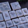 3D Cookie Cake Tray Silicone Mold Resin Drop Silicone Mold for DIY Party Dessert Muffin Biscuit Embossing Mould Box Christmas
