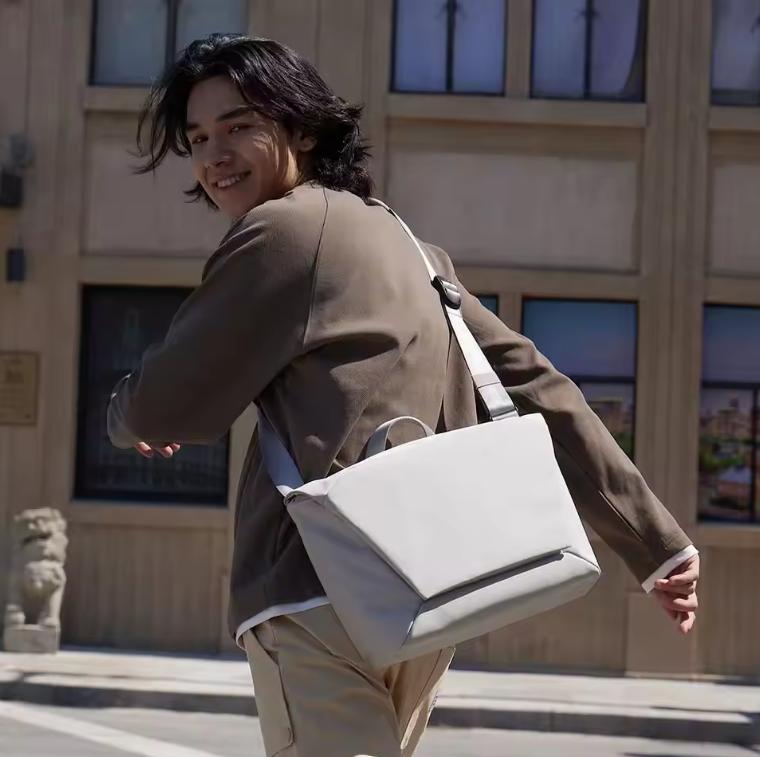 Xiaomi Borsa a tracolla Mijia per adolescenti, borsa a tracolla, borsa a tracolla, borsa da viaggio, casual, per università, per laptop da 14 pollici