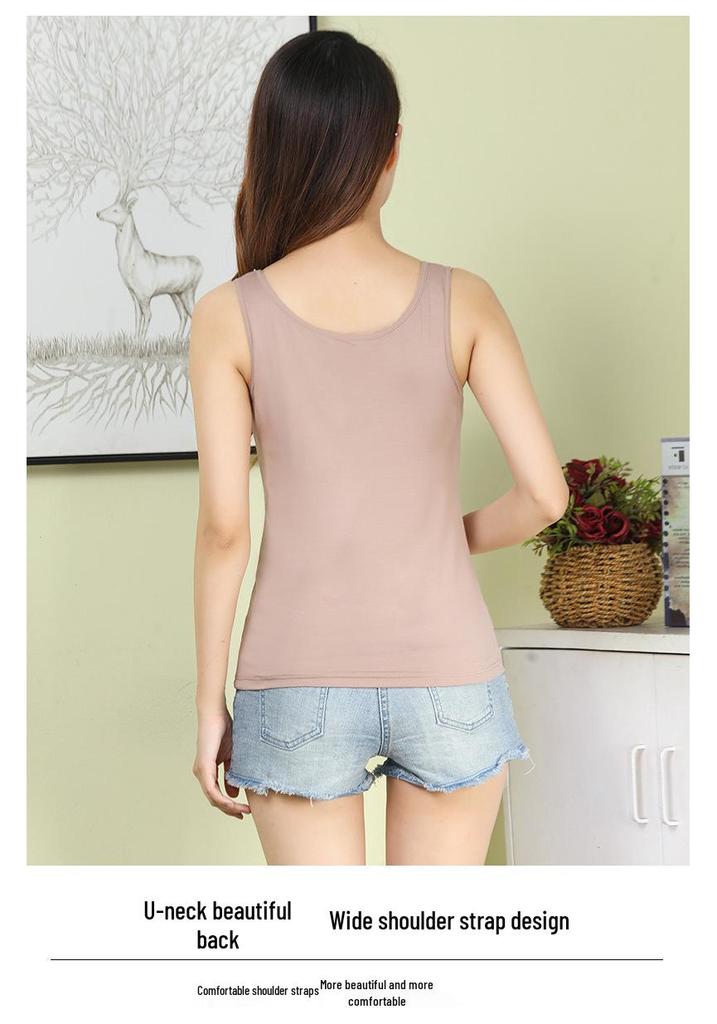 Versatile Modal Vest with Chest Pads – New Layered Inner/Base Outer Wear