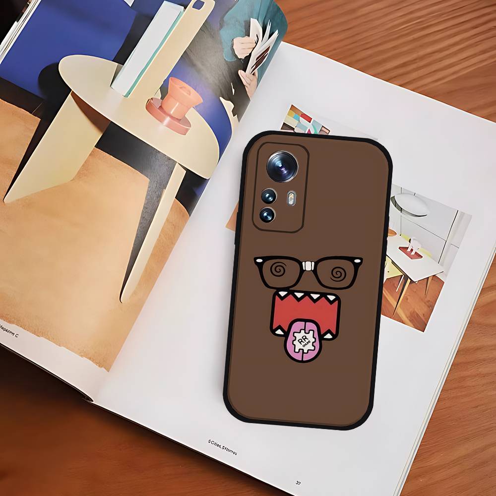 Cute D-Domo Kun-s Phone Case For Xiaomi Redmi 13 12 13 12C 14C Redmi Note 14 13 12 Pro Plus 12S 11S 11 10S Soft Cover