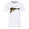 Foo Fighters T-Shirt Ray Gun Rock Offiziell Neu Weiß