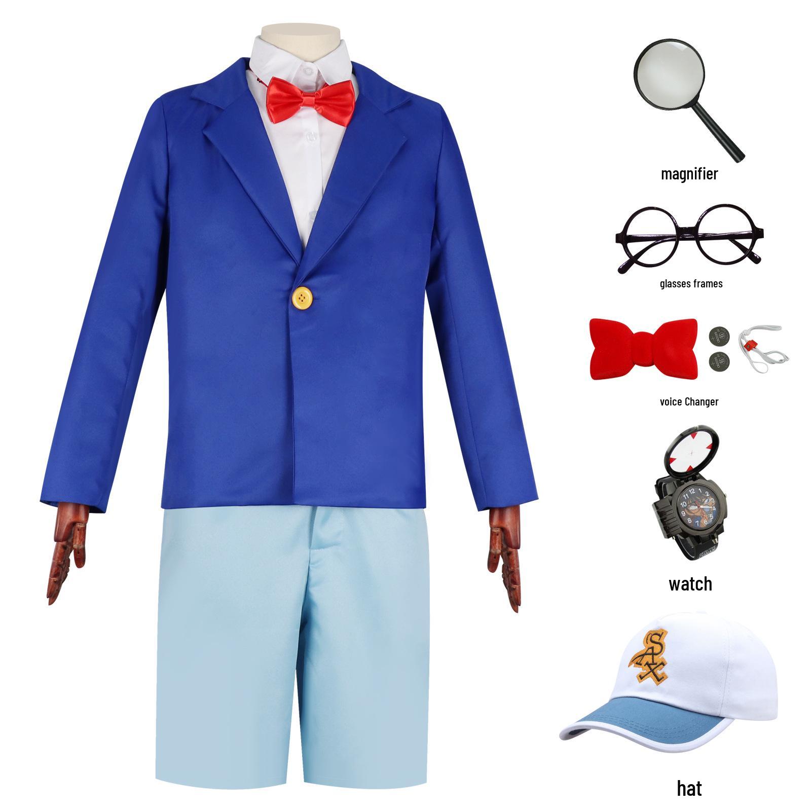 

Detective Conan Kid Cosplay Adult Costume Set in Stock One size