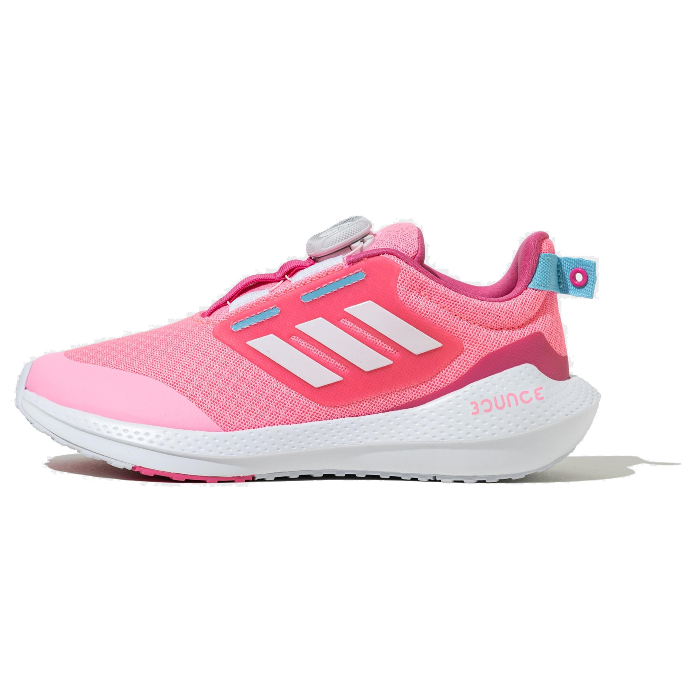 (GS) adidas EQ21 Run 2.0 Bounce Sport Shoes Pink White Kids GZ4517 EU 38
