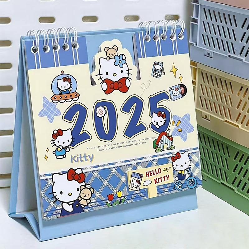 

Мультяшный Милый Настольный Календарь Аниме Куроми Синаморолл Мелоди Китти Календарь Каваи Настольное Украшение Планировщик Расписания Подарки