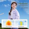 ASK JUNIOR Girls' Hooded Cooling Sun Protection Jacket