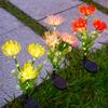 Garden Decoration Lawn Lamp IP65 Waterproof Simulated Flower Lights Outdoor Decorative Solar Garden Lights for Garden Yard Decor