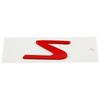 Car S Logo Trunk Body Badge Emblem Decals Sticker For Modena Levante Quattroporte Ghibli Granturismo Trofeo Accessories