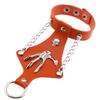 Exaggerated Non Mainstream Ring Bracelet Leather Bangle Punk Goth Skull Claw Sleeve Bracelet