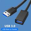 5Gbps USB 3.0 Extension Cable Extender Cord for TV BOX Smart TV Laptop PC Fast Speed USB Cable Extension 0.5m/1m/1.5m/2m/3m/5m