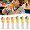 Anti Choke Universal Water Bottle Spout Replacement Drinking Straw Cap for Kids Toddler Portable Sippy Lid Adapter