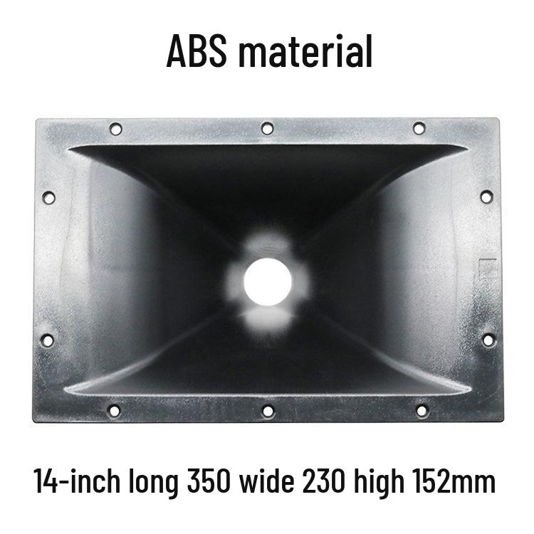 4 to 14-inch Speaker Tweeter Horn Driver with Flat & Screw Mouth