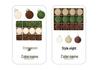 Velvet Christmas Flocked Ball Ornaments, 8cm, Set of 12 – Tree Decorations
