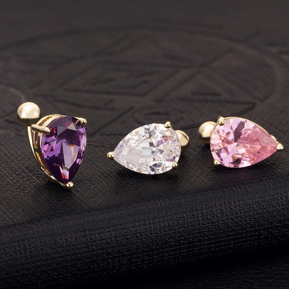 Fake Piercing Attractive Nice Dance Navel Belly Button Rings Umbilical Nail Body